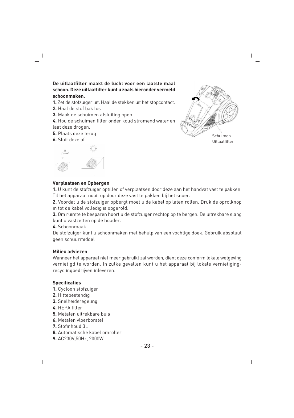 SINBO SVC 3467 User Manual | Page 24 / 64