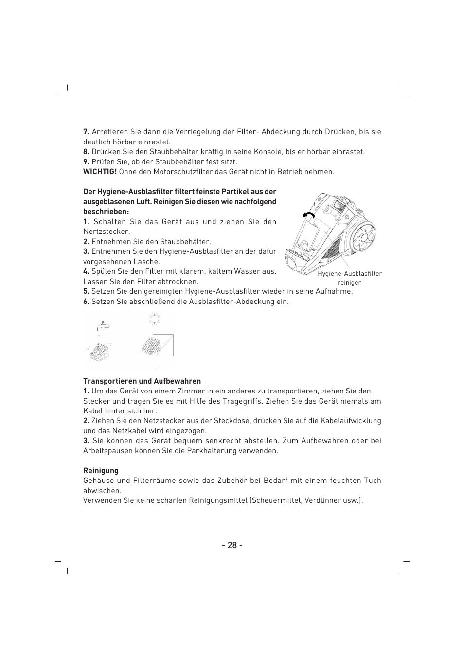 SINBO SVC 3467 User Manual | Page 29 / 64