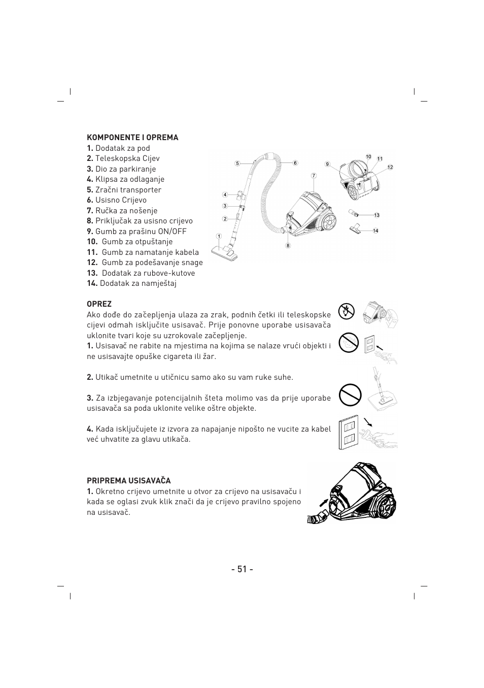 SINBO SVC 3467 User Manual | Page 52 / 64