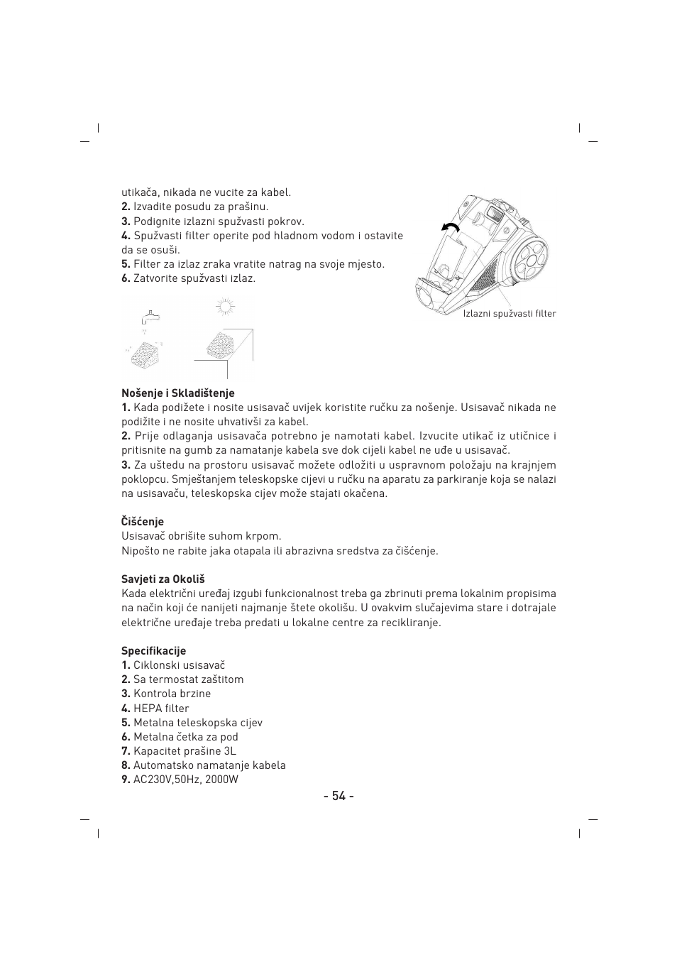 SINBO SVC 3467 User Manual | Page 55 / 64