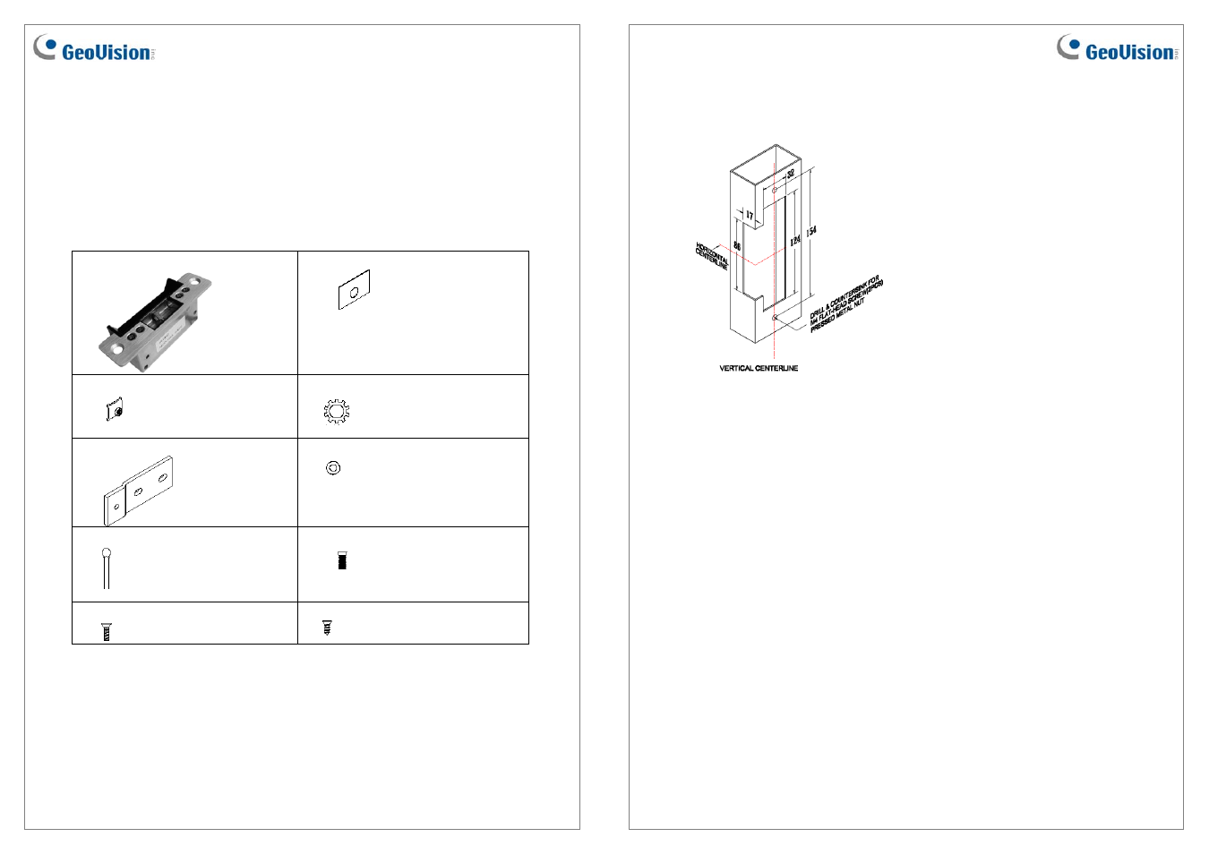 GeoVision ST124SLD User Manual | 3 pages