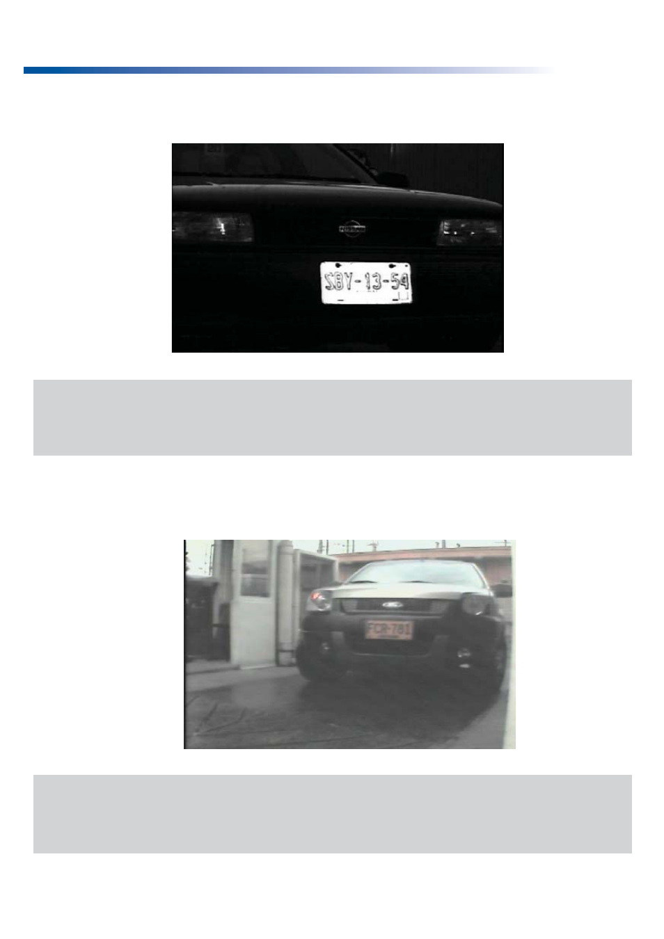 The unqualified image examples | GeoVision LPR User Manual | Page 3 / 12