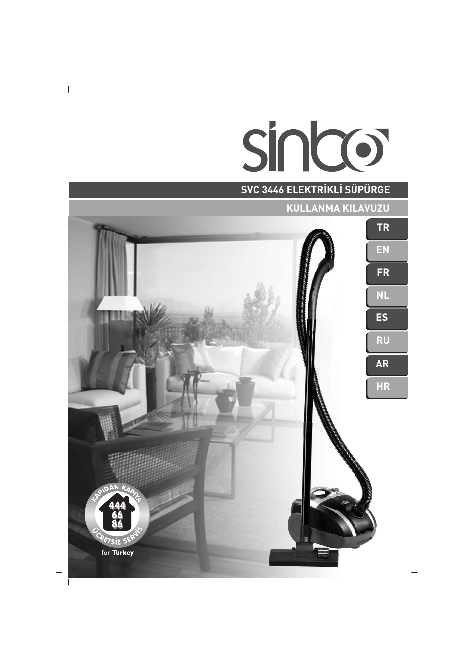 SINBO SVC 3446 User Manual | 50 pages