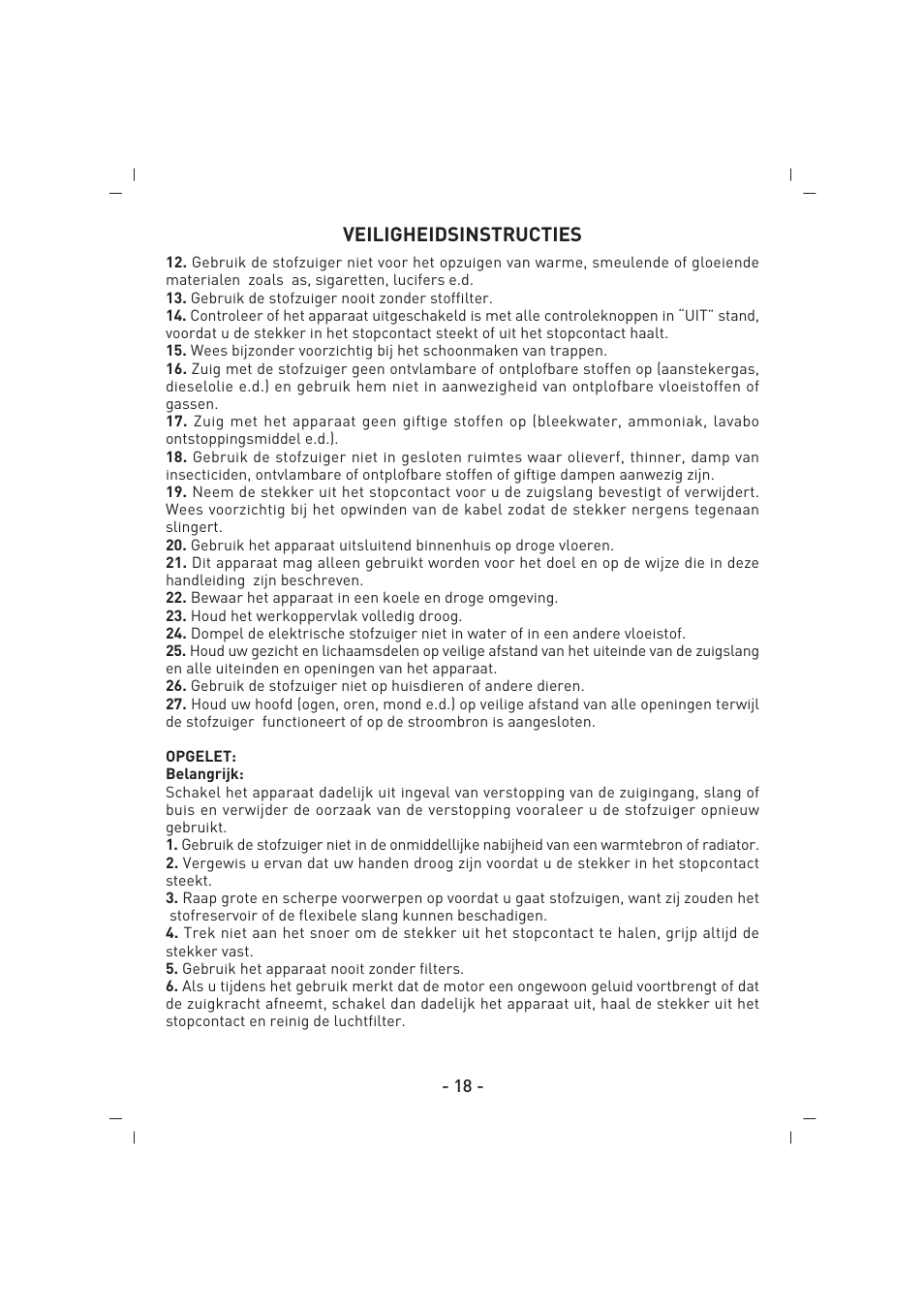 SINBO SVC 3446 User Manual | Page 19 / 50