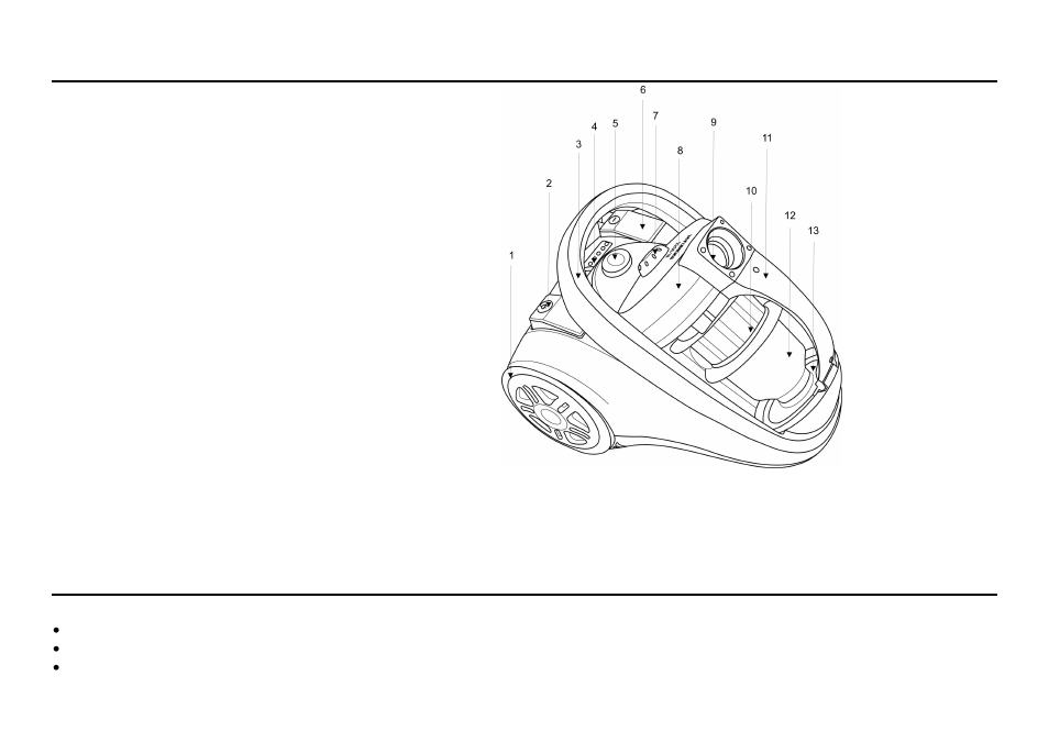 Description, Important safeguards | Hyundai H-VC1086 User Manual | Page 2 / 12