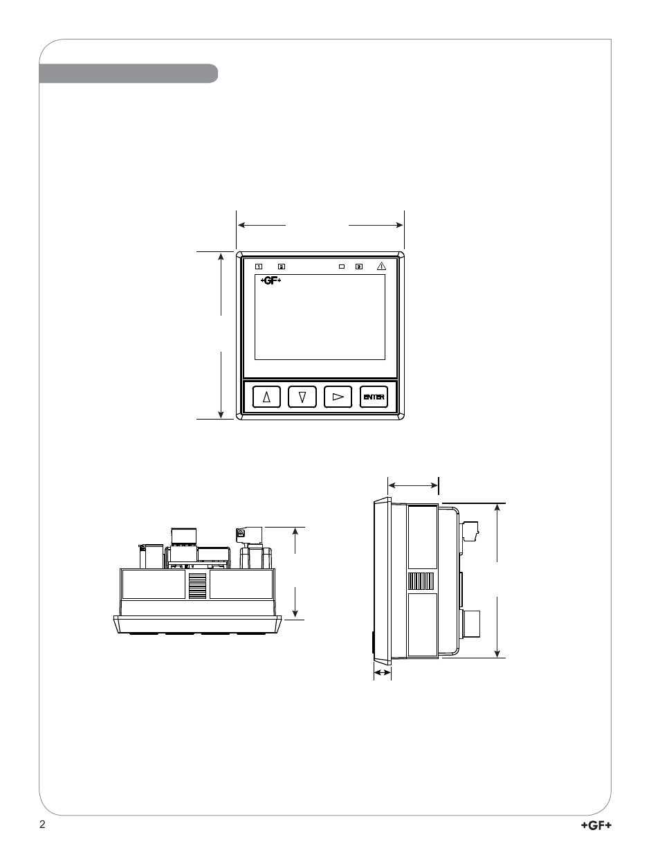 GF Signet 9900-1BC Batch Controller System User Manual | Page 2 / 28