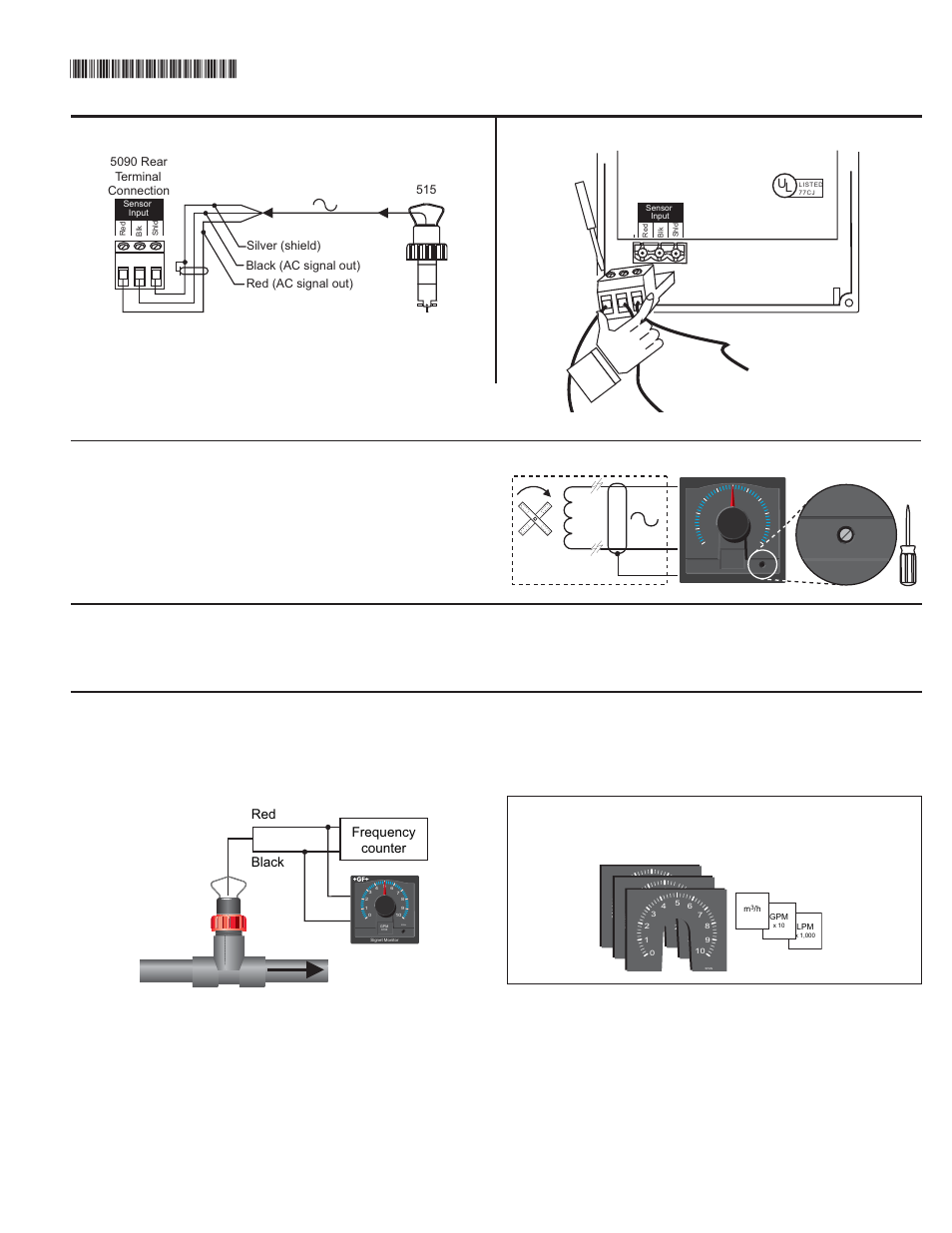 GF Signet 5090 Sensor-Powered ProPoint Flow Monitor User Manual | 4 pages