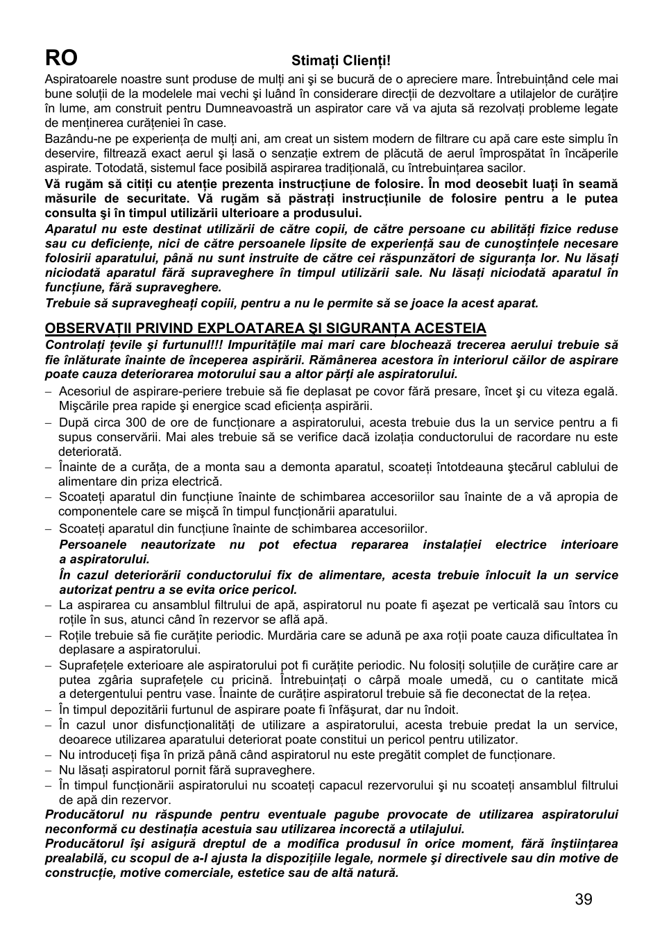 ZELMER 819 User Manual | Page 39 / 84