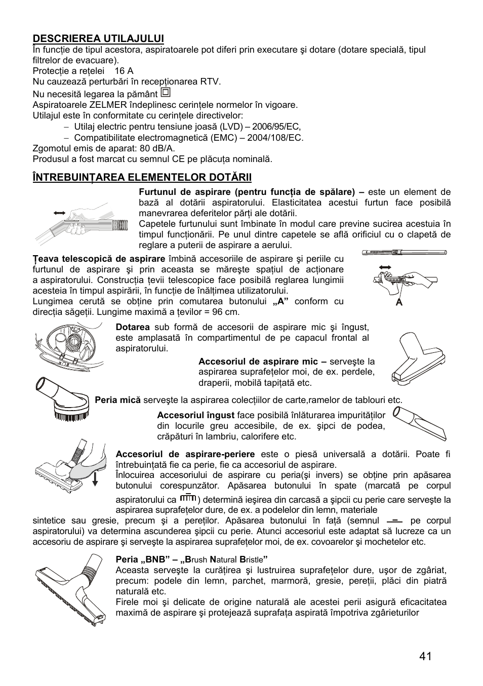 ZELMER 819 User Manual | Page 41 / 84