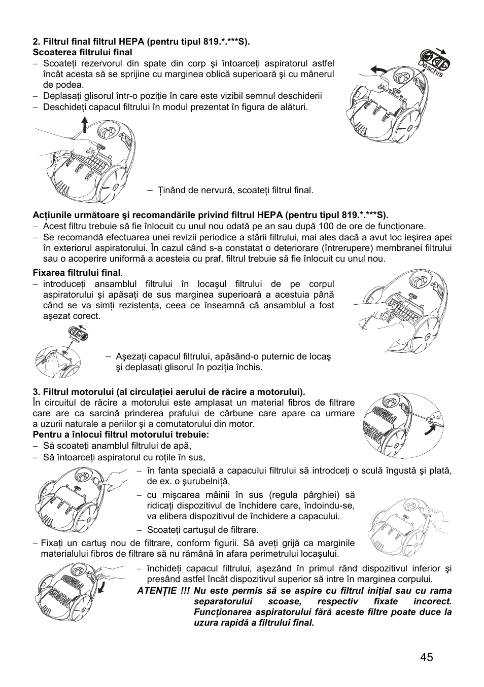 ZELMER 819 User Manual | Page 45 / 84
