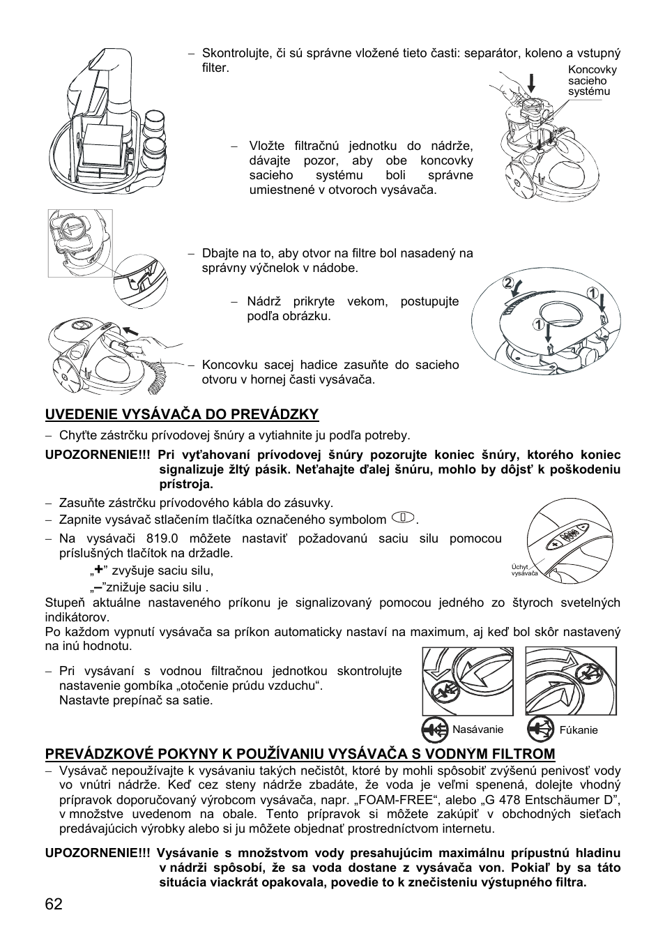 ZELMER 819 User Manual | Page 62 / 84