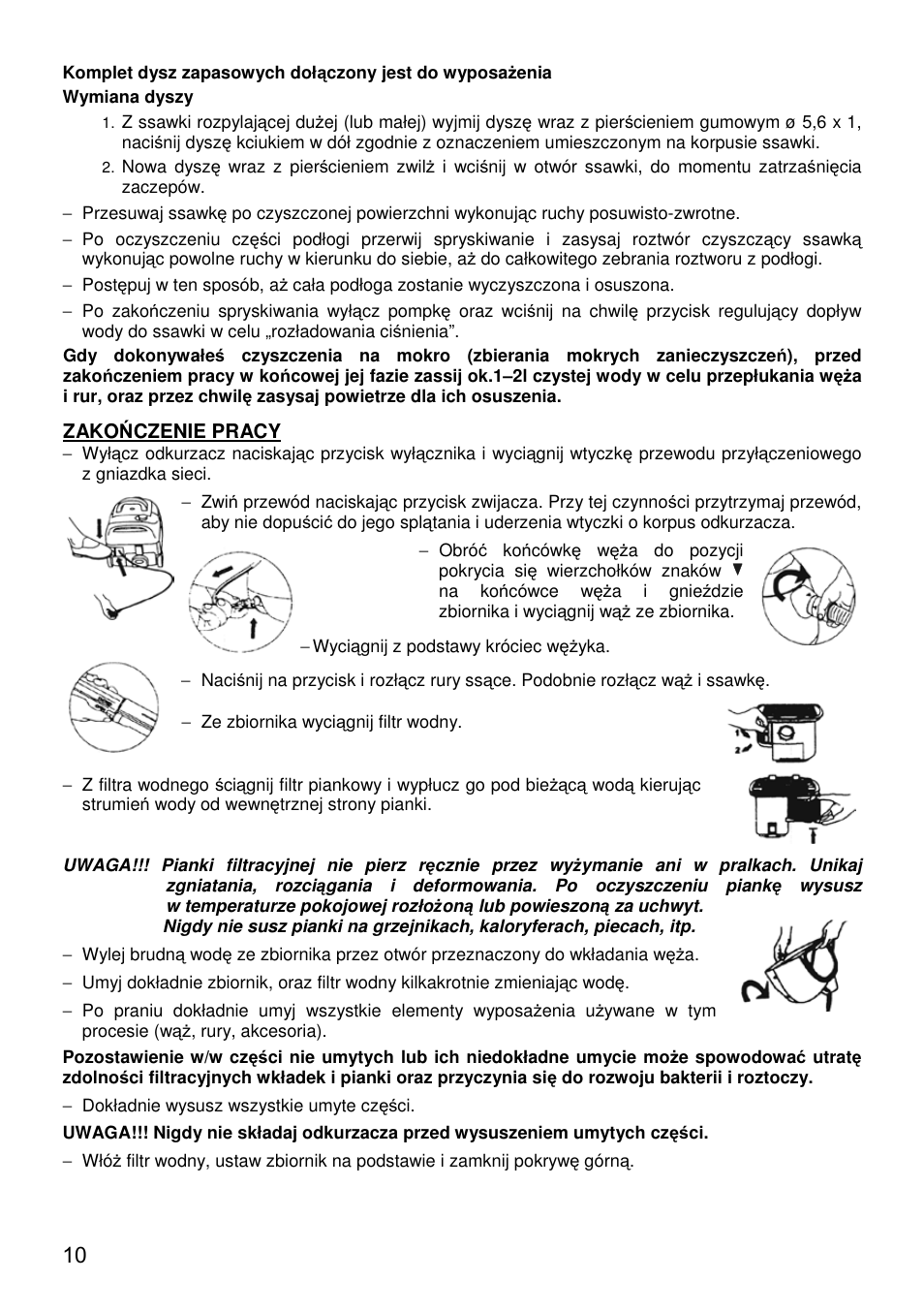 ZELMER 619 User Manual | Page 10 / 92