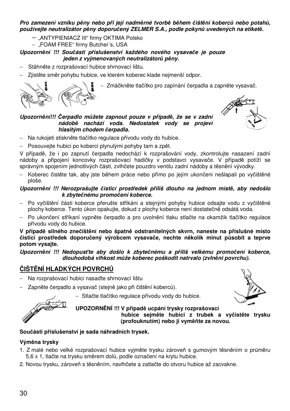 ZELMER 619 User Manual | Page 30 / 92