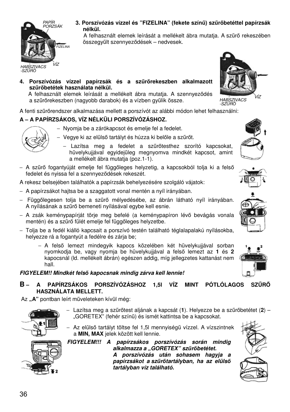 ZELMER 619 User Manual | Page 36 / 92