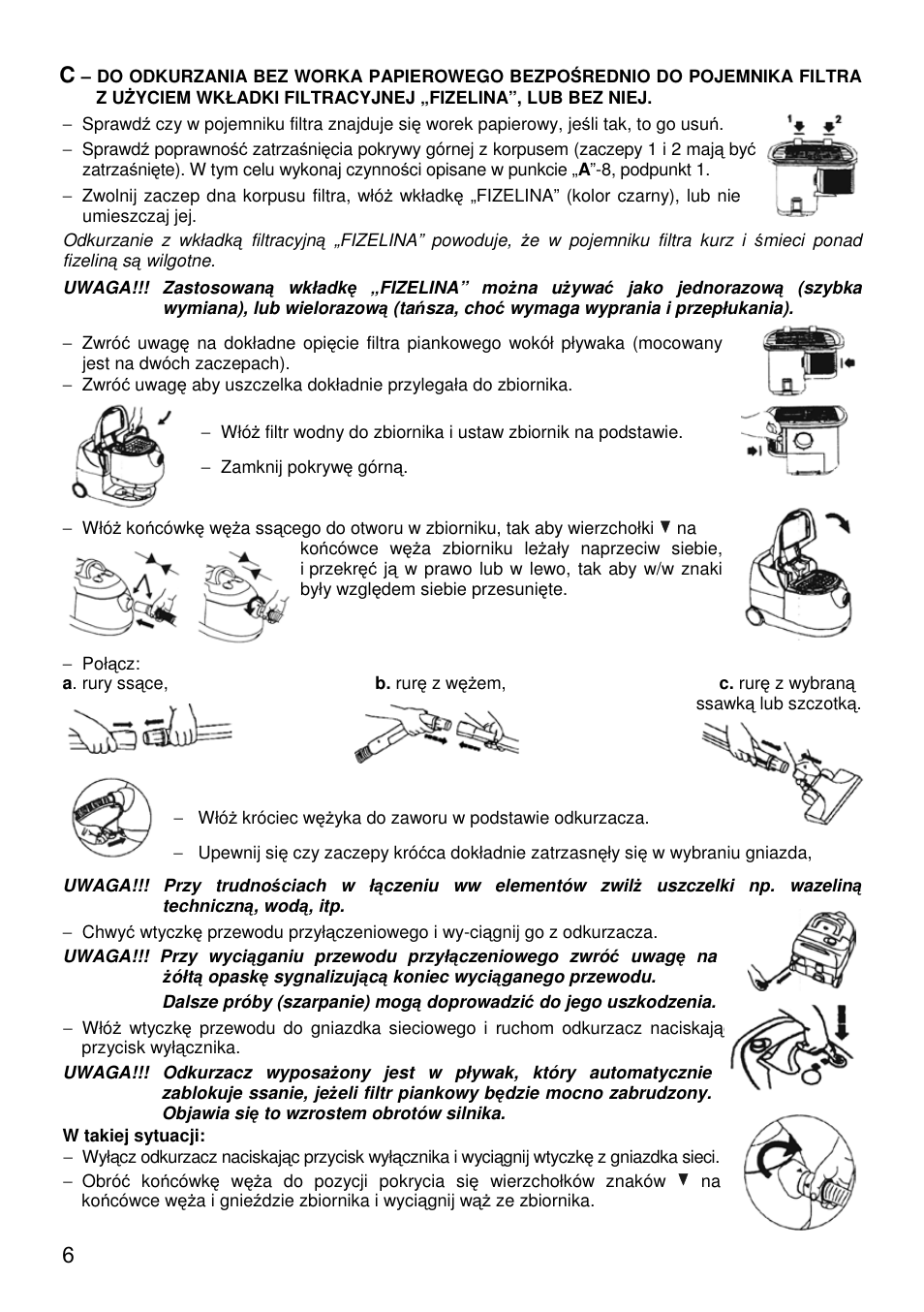 ZELMER 619 User Manual | Page 6 / 92