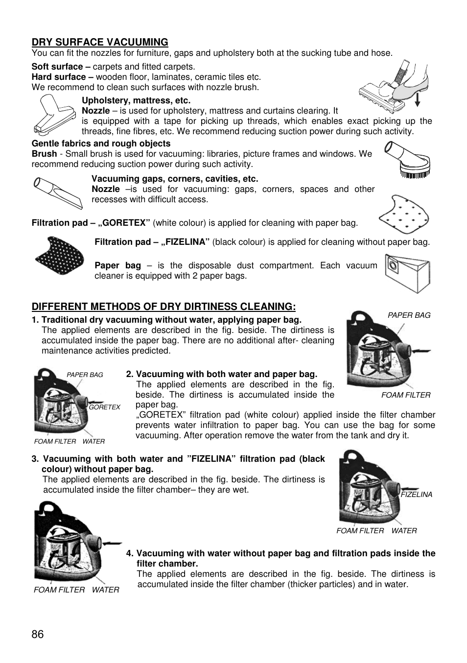 ZELMER 619 User Manual | Page 86 / 92