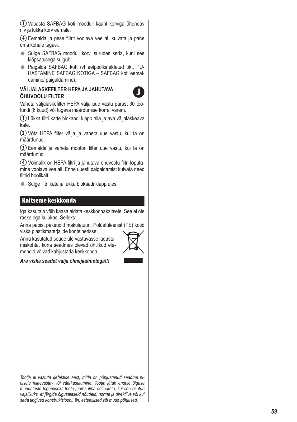 ZELMER 919 User Manual | Page 55 / 64
