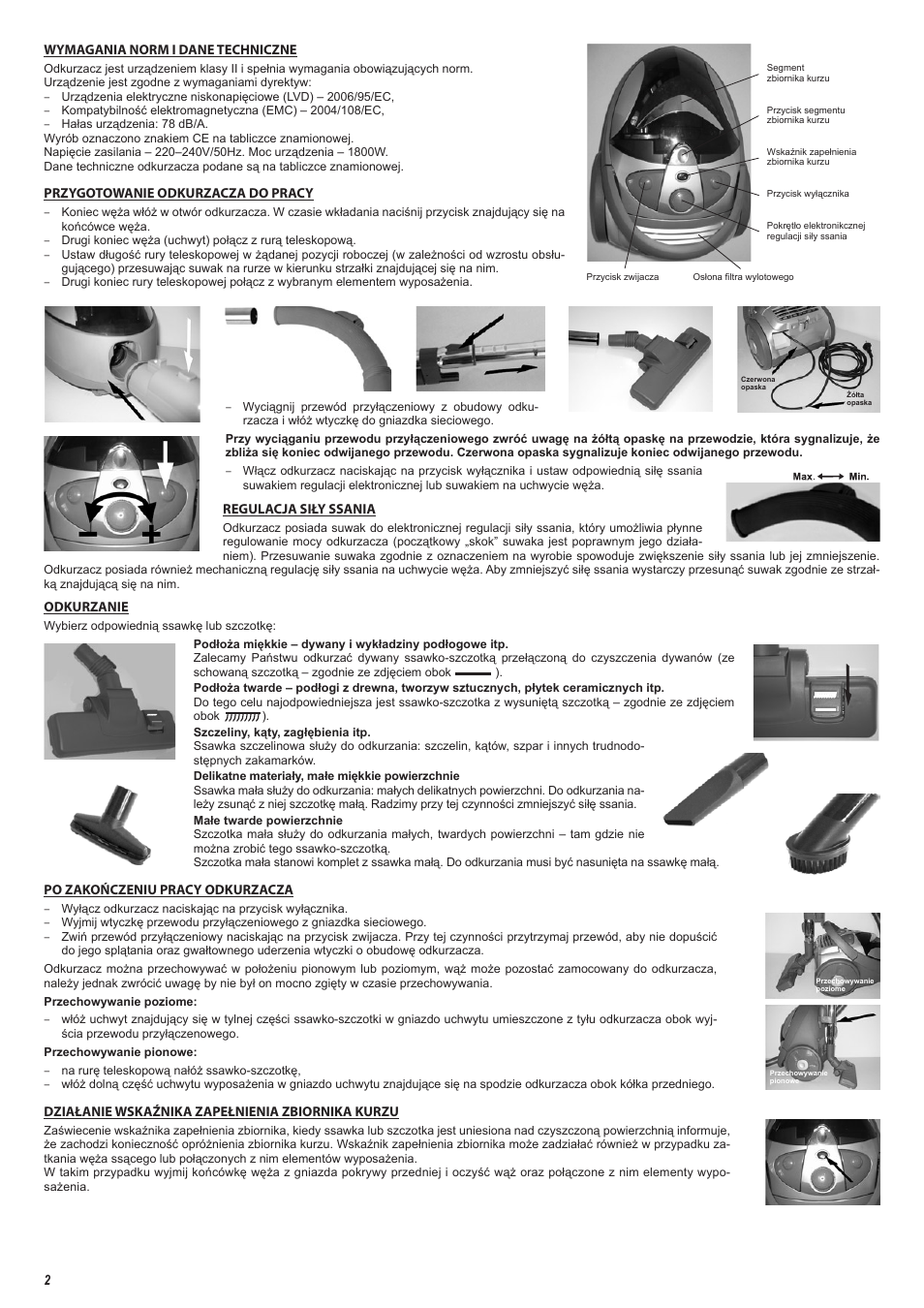 ZELMER 01Z10 User Manual | Page 2 / 28