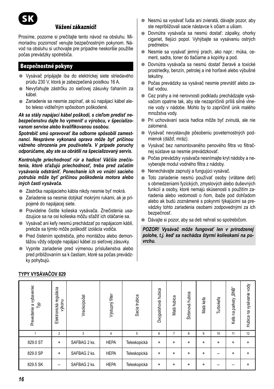 ZELMER 829 User Manual | Page 13 / 67