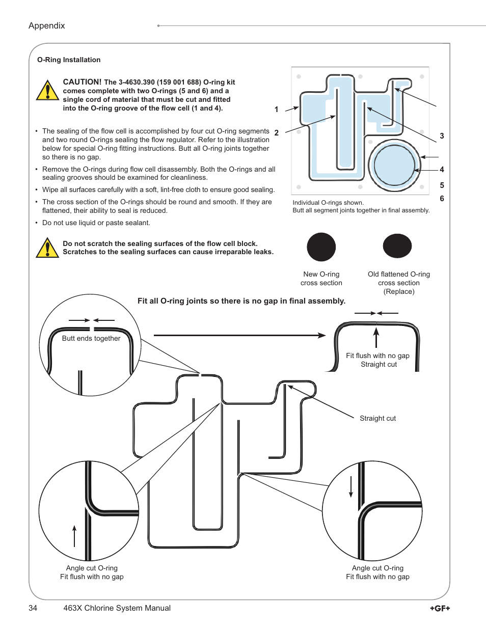 GF Signet 4632 Chlorine Dioxide Analyzer System User Manual | Page 34 / 48