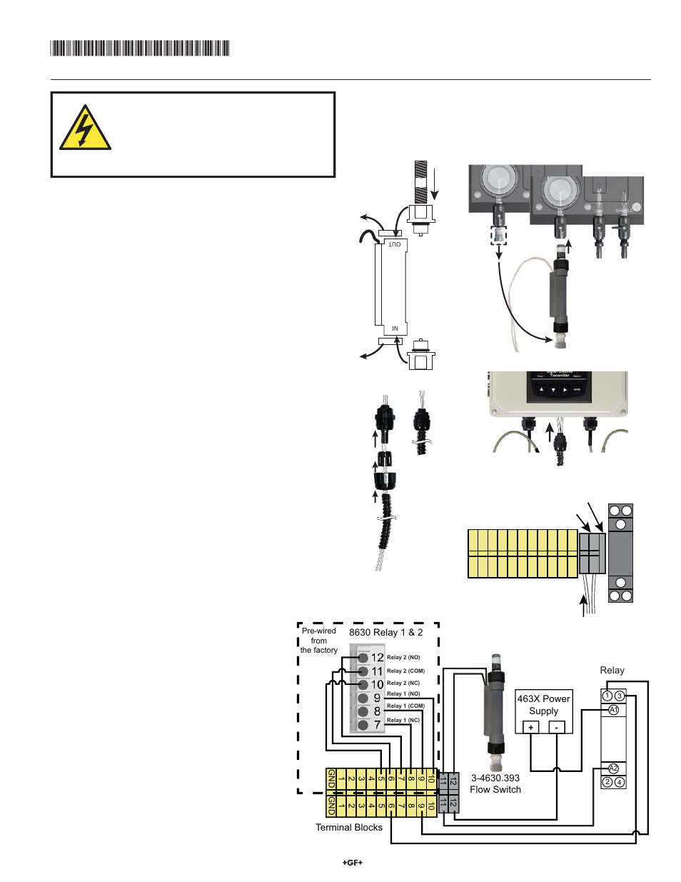 GF Signet Signet Flow Switch User Manual | 2 pages