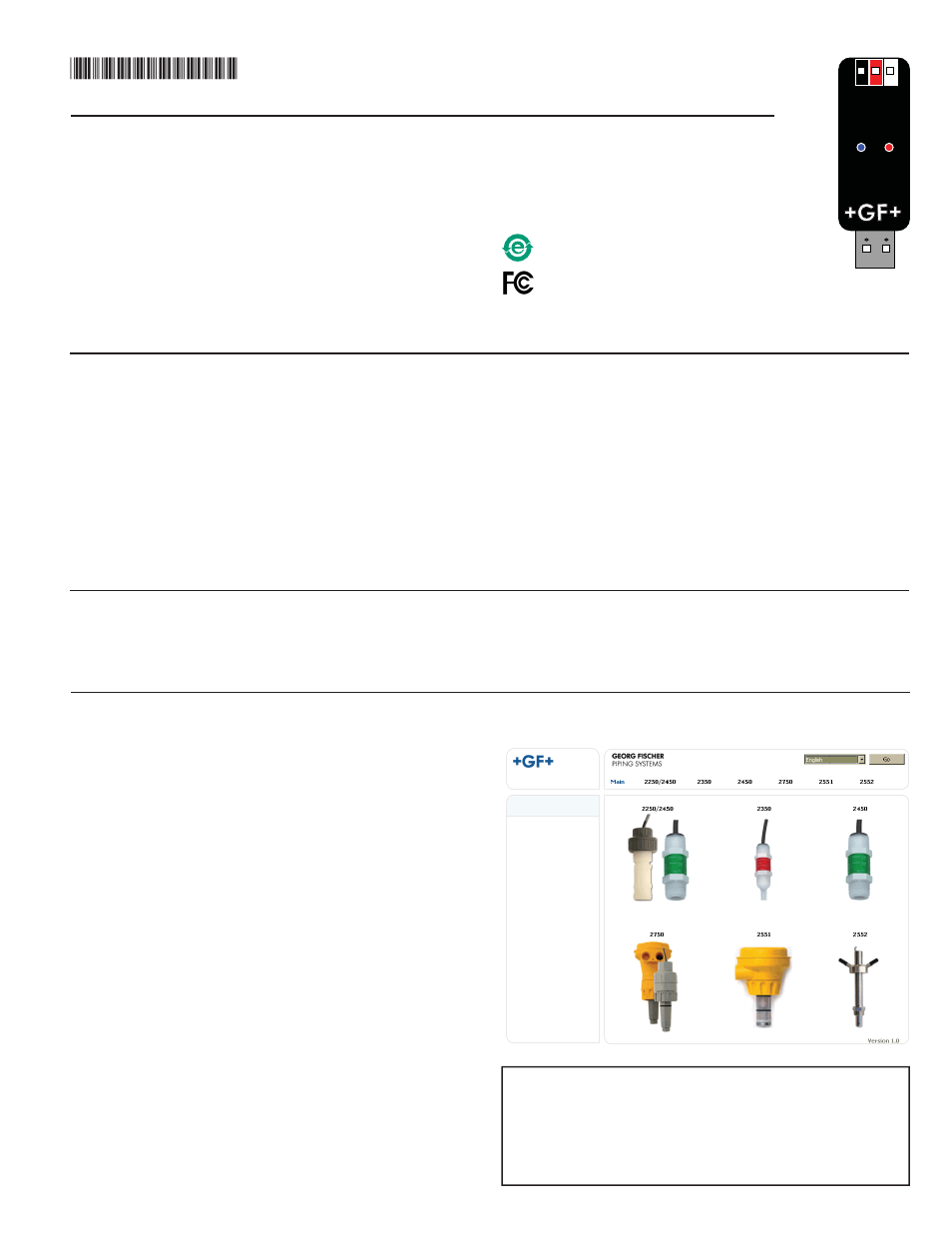 GF Signet 3-0250 USB to Digital (S3L) Configuration-Diagnostic Tool User Manual | 8 pages