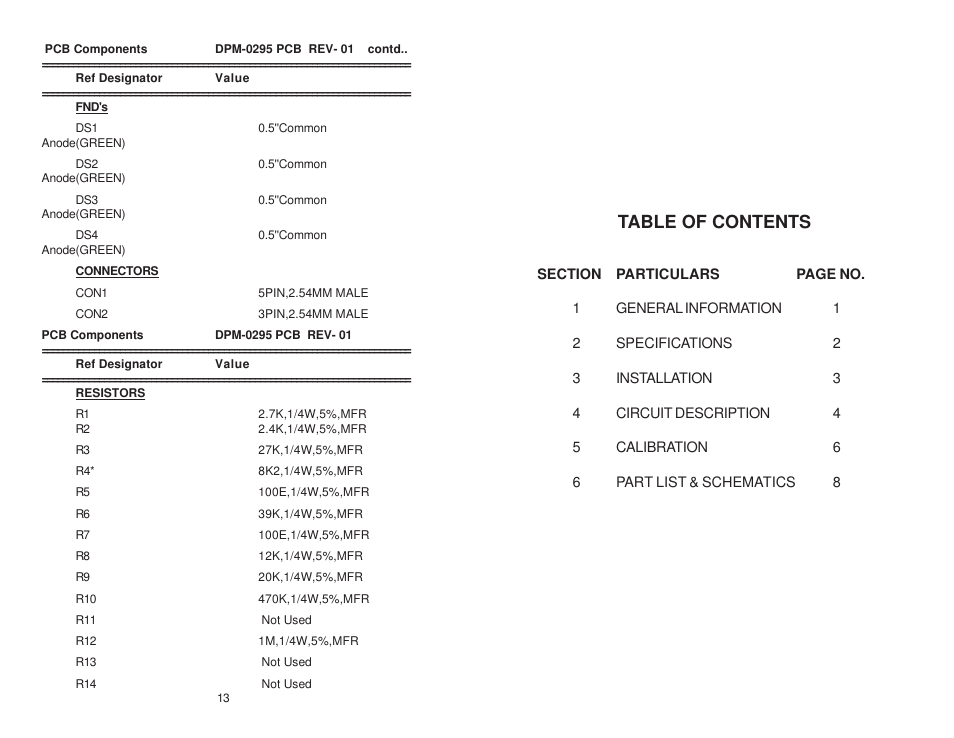 Global Specialties 1522 - Manual User Manual | Page 4 / 13