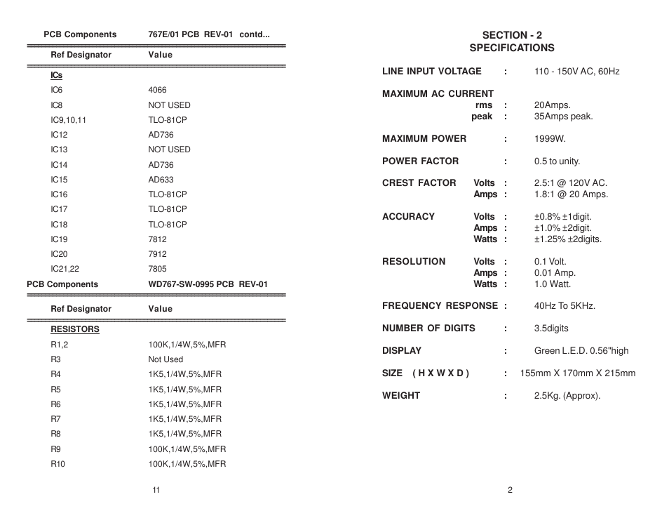Global Specialties 1522 - Manual User Manual | Page 6 / 13