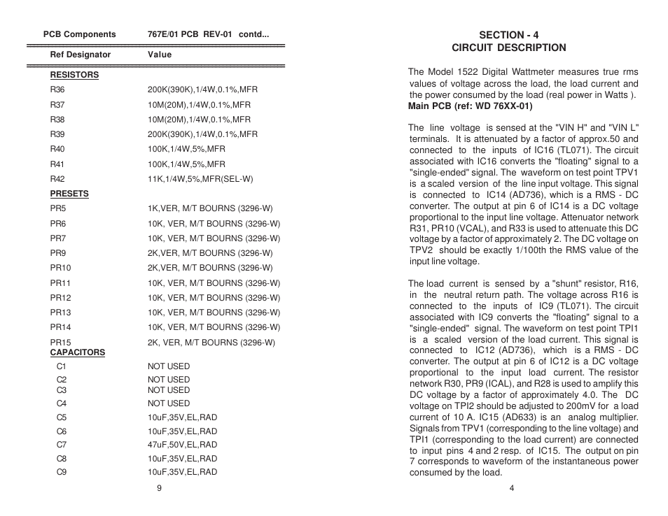 Global Specialties 1522 - Manual User Manual | Page 8 / 13