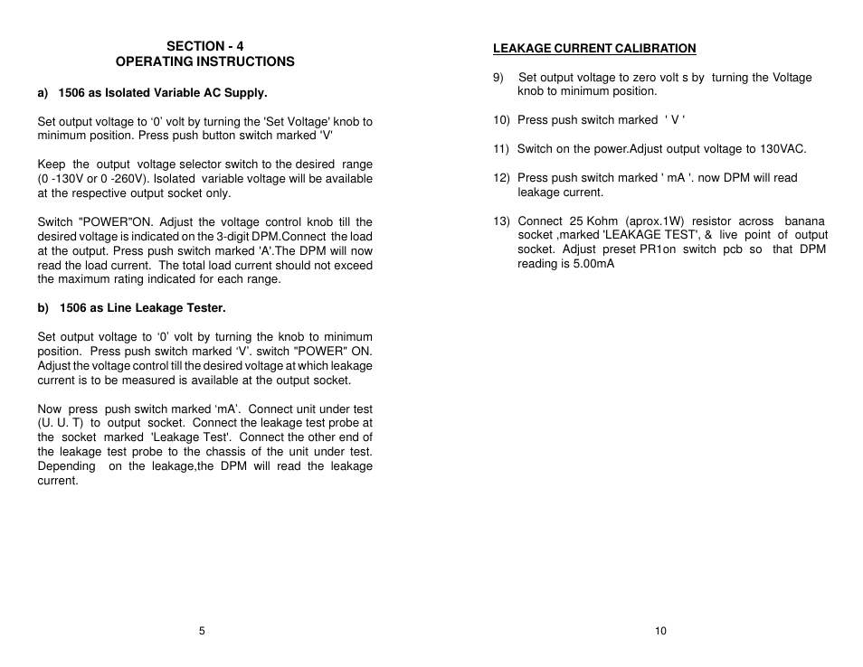 Global Specialties 1506 User Manual | Page 7 / 13