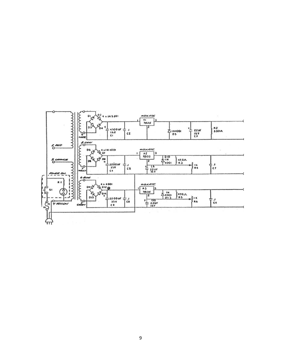 Global Specialties PB-203A - Manual User Manual | Page 9 / 12