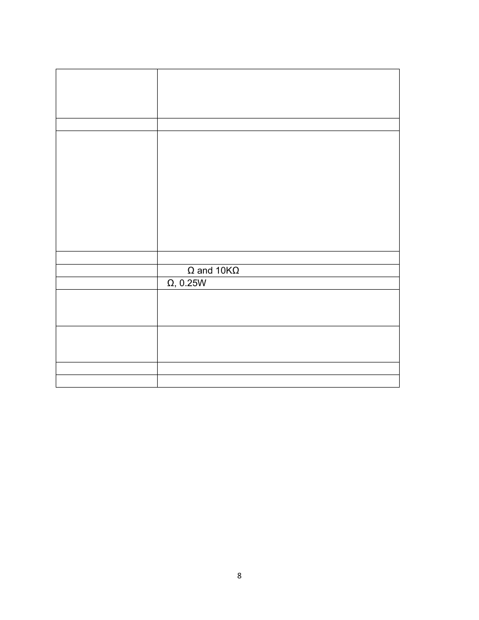 Global Specialties PB-505 - Manual User Manual | Page 8 / 16