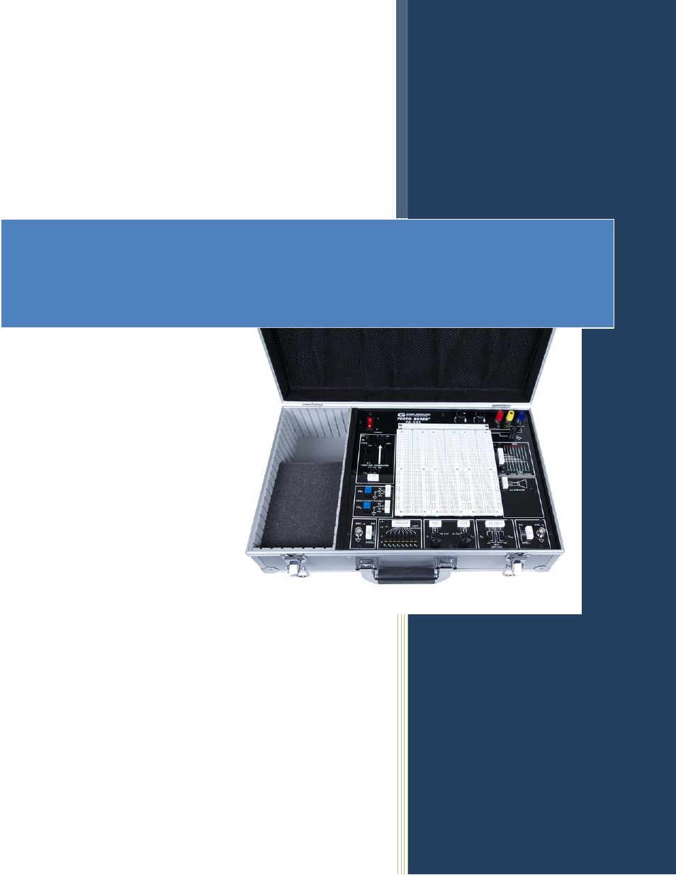 Global Specialties PB-503C - Manual User Manual | 16 pages