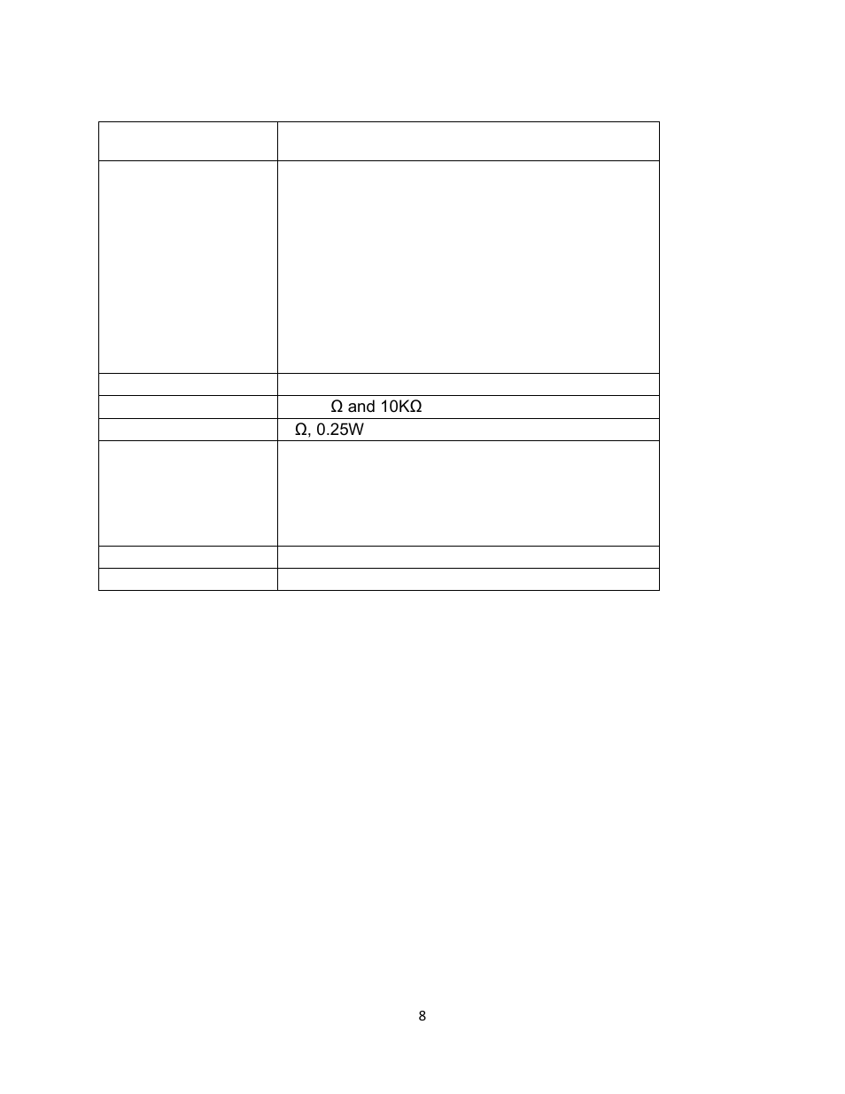 Global Specialties PB-503C - Manual User Manual | Page 8 / 16