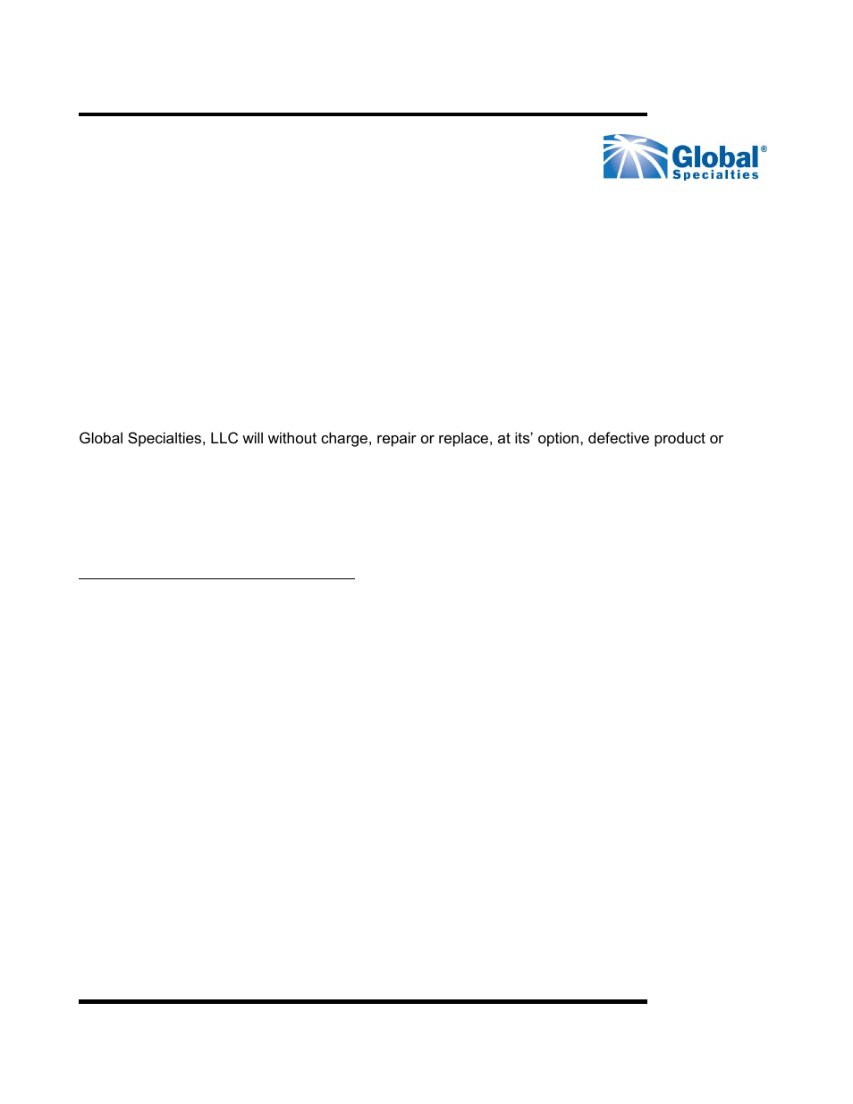 Global Specialties 4005 - Manual User Manual | Page 25 / 27