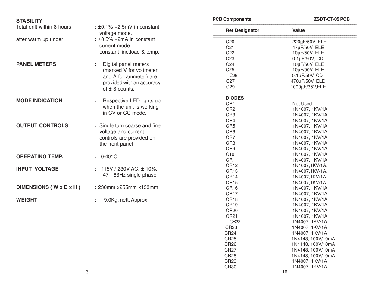 Global Specialties 1332A User Manual | Page 5 / 11