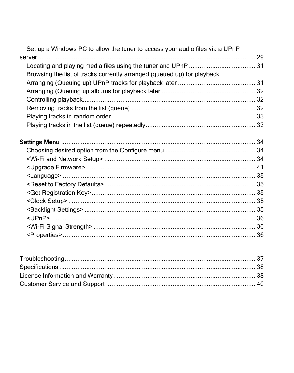 Grace Digital GDI-IRDT200 Tuner User Manual | Page 3 / 41