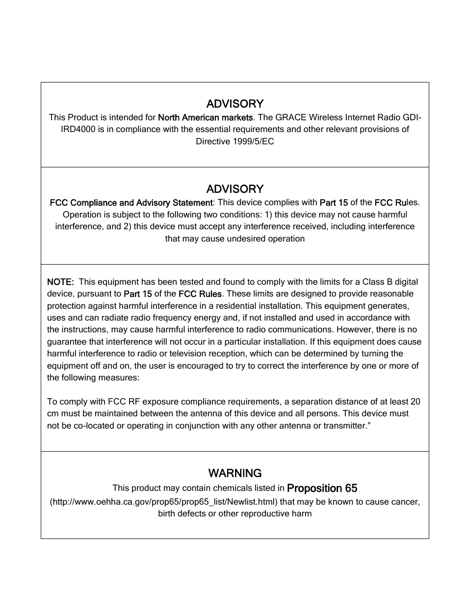 Grace Digital GDI-IRD4000 Allegro User Manual | Page 6 / 48