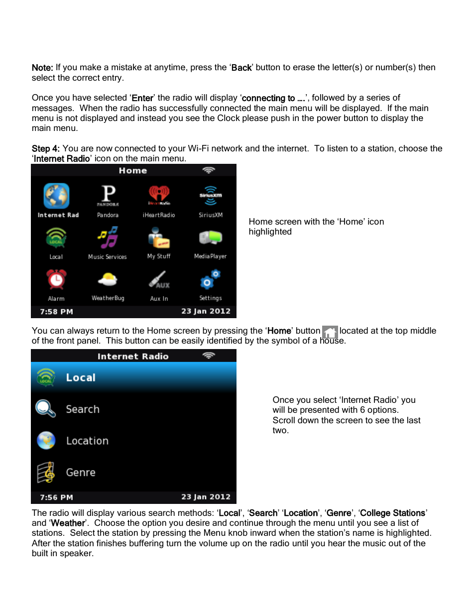 Grace Digital GDI-IRC6000 Mondo User Manual | Page 10 / 53