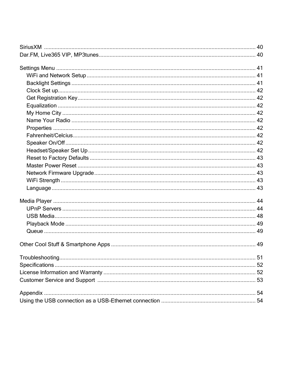 Grace Digital GDI-IRC6000 Mondo User Manual | Page 3 / 53