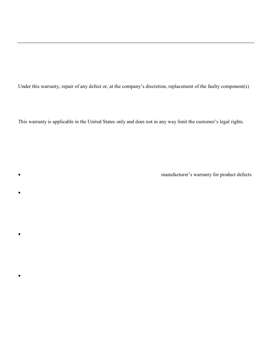 Warranty | Grace Digital GDI-BTAR122 User Manual | Page 8 / 9