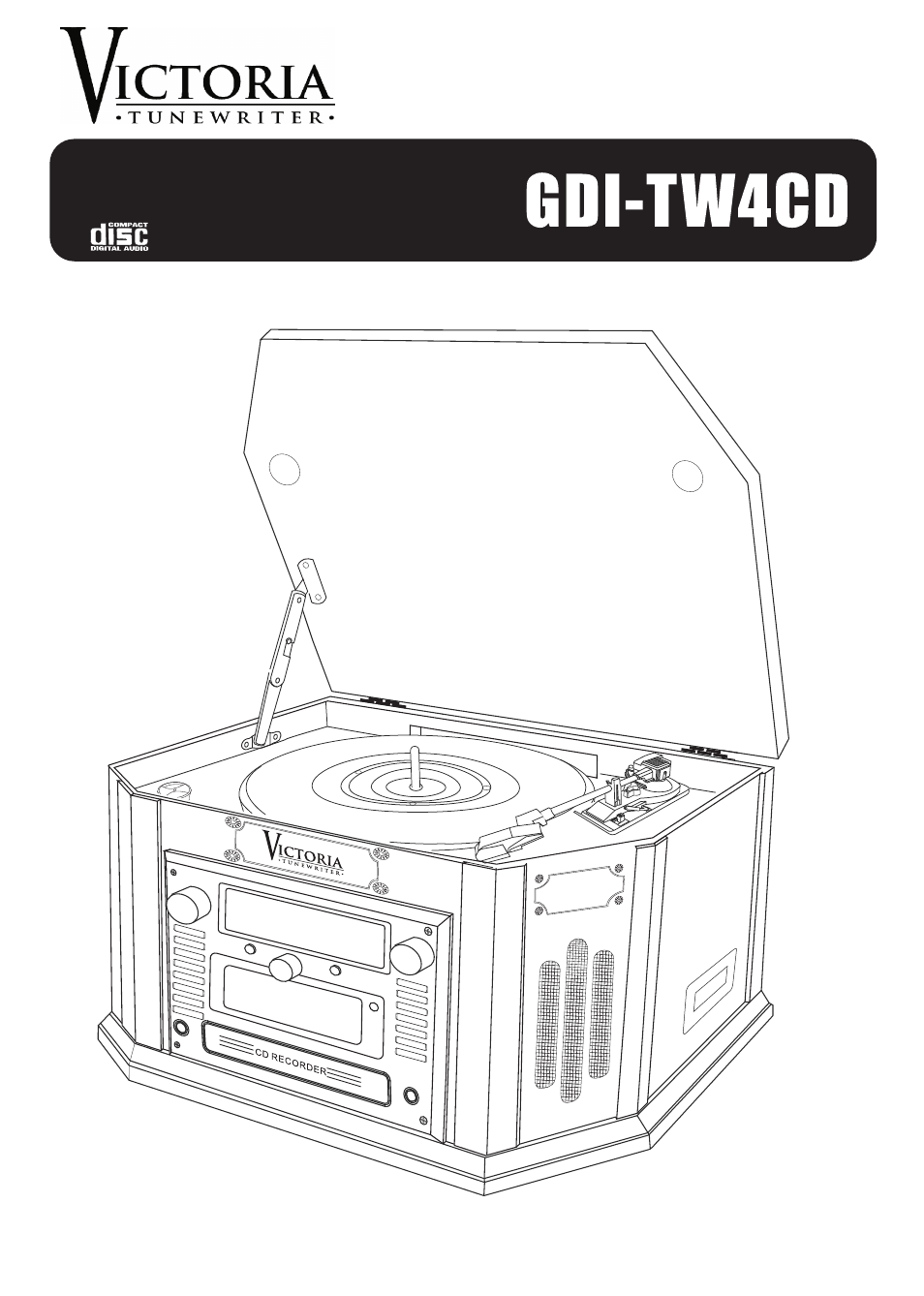 Grace Digital GDI-TW4CD Tunewriter IV User Manual | 16 pages