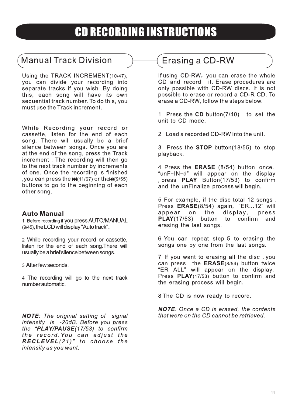 Grace Digital GDI-TW4CD Tunewriter IV User Manual | Page 12 / 16