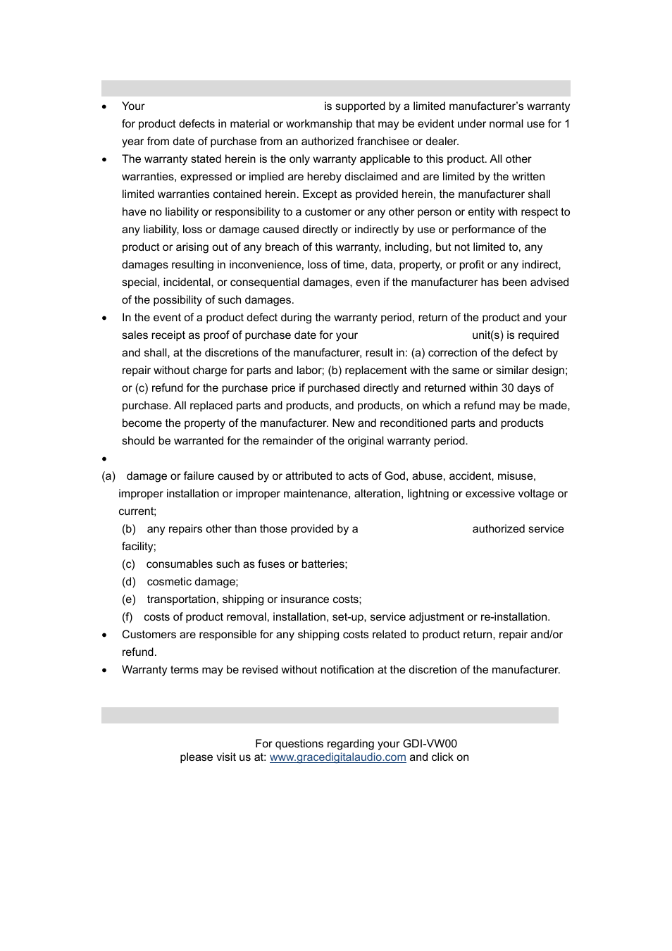 Grace Digital GDI-VW00 Vinyl Writer User Manual | Page 30 / 31