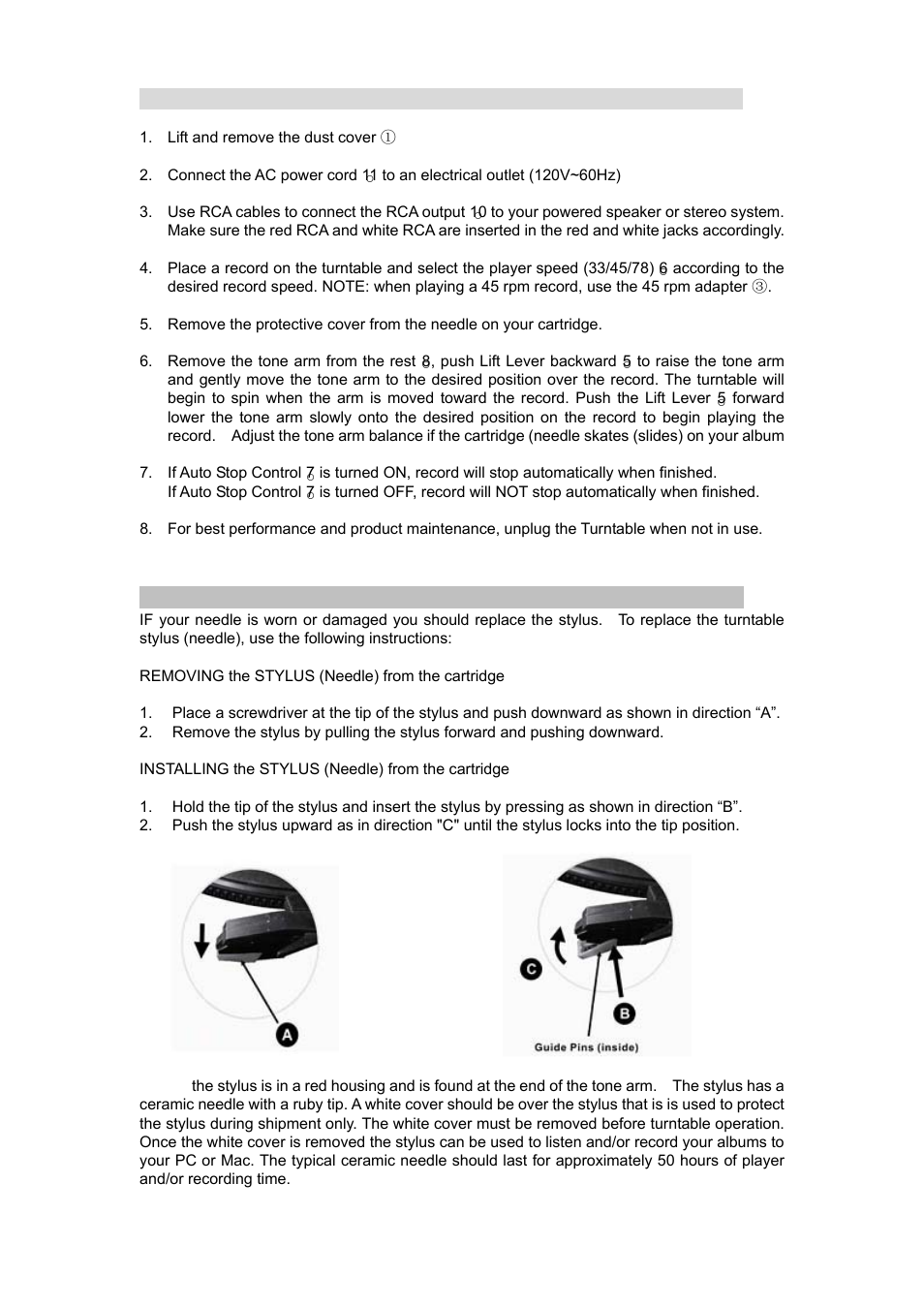 Grace Digital GDI-VW00 Vinyl Writer User Manual | Page 5 / 31