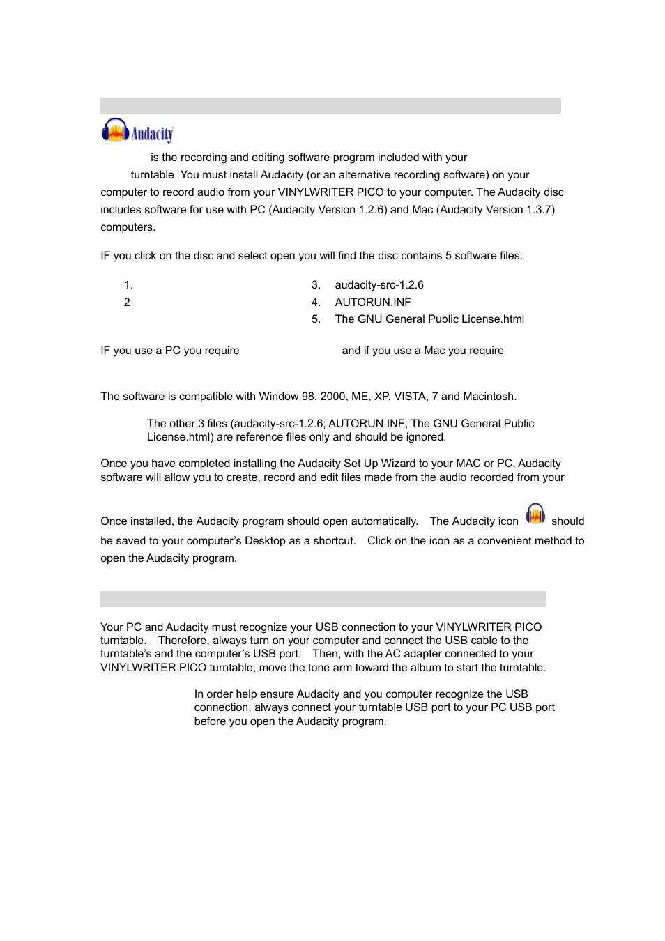 Grace Digital GDI-VW00 Vinyl Writer User Manual | Page 6 / 31