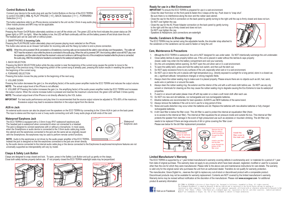 ECOXGEAR AQSI60: ECOTERRA User Manual | Page 2 / 2