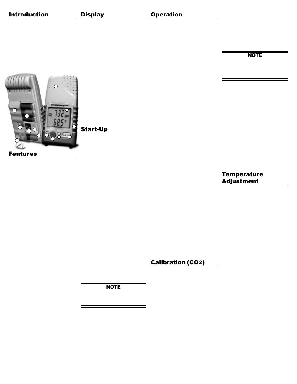 Green Air Products Telaire 7001 User Manual | 2 pages