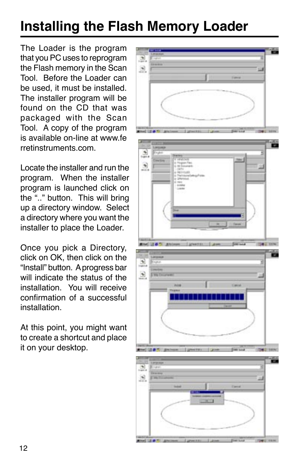 GxT Ferret 31 Scan Tool User Manual | Page 12 / 16