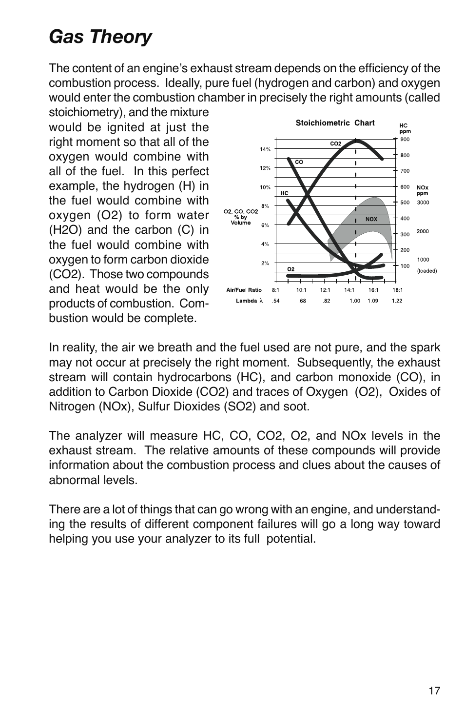 Gas theory | GxT V016-01, Ferret 16 GasLink II 5-Gas Analyzer User Manual | Page 17 / 24